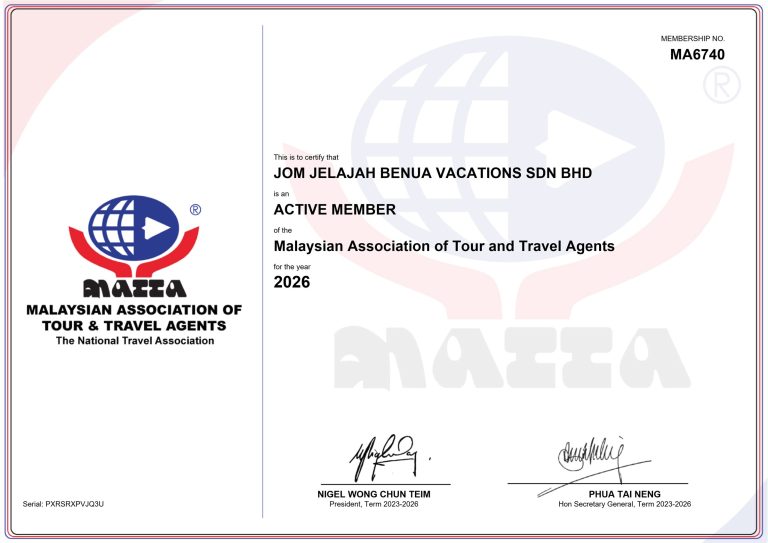 MATTA certificate