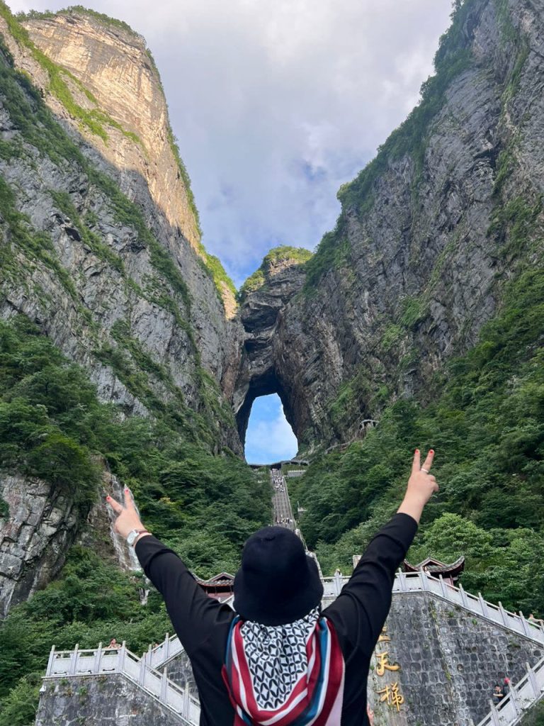 Jom Jelajah Benua customers in Zhangjiajie