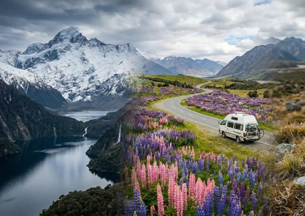 New Zealand North & South Island, New Zealand